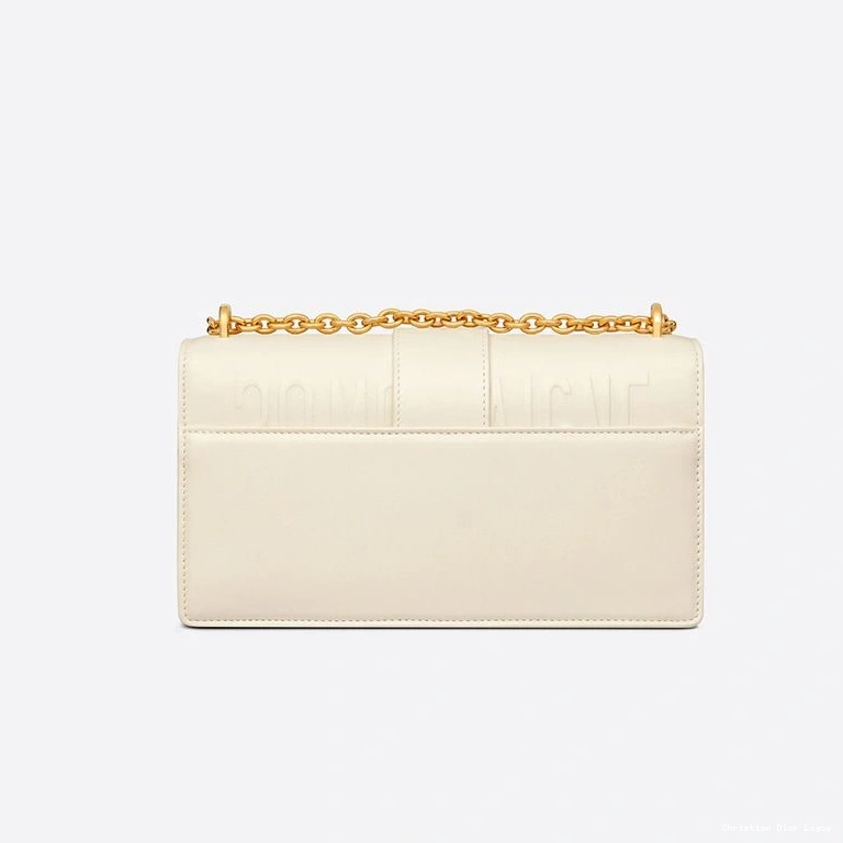 Cheap White Calfskin Bag East-West Dior 30 Chain Montaigne With 0709 Luxury